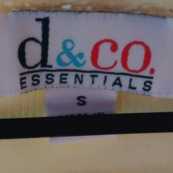 D & CO. ESSENTIALS - YELLOW - Picture 3 of 5